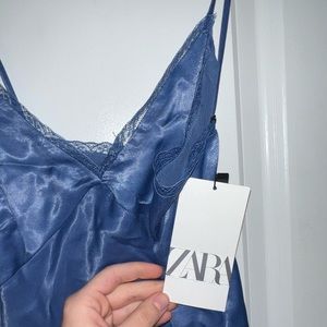 Blue Zara dress!!